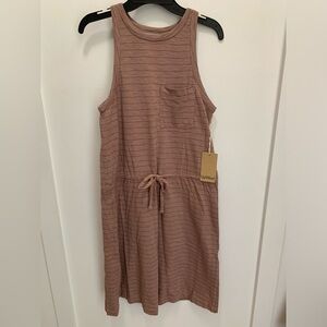 UpWest size xs NWT tie-waist tank dress in light purple